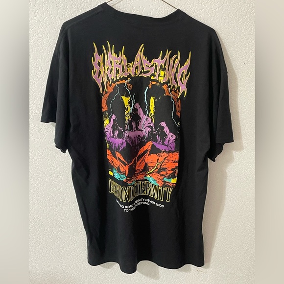 Vitriol Beyond Eternity Shirt XXL Excellent Condition Cool Graphics On Back - Picture 2 of 3